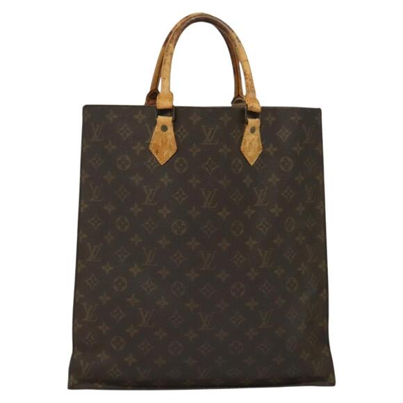 LOUIS VUITTON Monogram Sac Plat Hand Bag M51140 - Picture 3 of 12